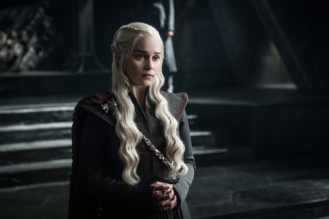 <p>MED: Daenerys Targaryen (Emilia Clarke).</p>