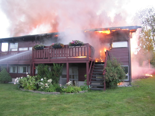 & lt; p & gt; POWERFUL FIRE: Judge 21 - & # xE5; ous daughter and her friend slept in the basement when the fire started. & lt; / p & gt;