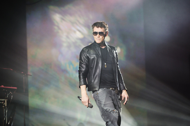 <p>LEVENDE: – Musikken er levende og i stadig endring. Det er derfor jeg fortsatt holder på, sier Morten Harket i Berlin. FOTO: ANDREA GJESTVANG/VG</p>