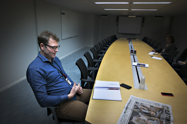 <p>MANGE OFRE: Fredrik Skoglunn i Kripos mener vi bare har sett begynnelsen på omfattende overgrepssaker via internett.</p>