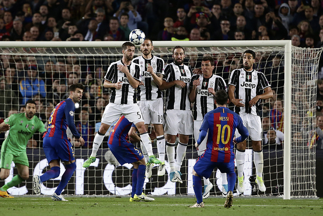 <p>HER ER DET STENGT: Lionel Messi klarte ikke å score på Juventus på 180 minutter.</p>