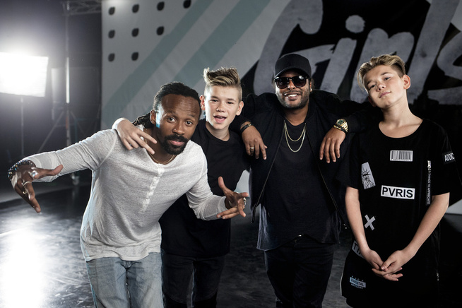 <p>DOBBELDUO: Tshawe Baqwa og Yosef Wolde-Mariam i Madcon gjester på den nye singlen til Marcus og Martinus, «Girls». Den utgis fredag.</p>
