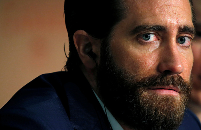 <p>FIKK INN ET SPARK TIL TRUMP: – Jeg er glad for oppnevnelsen av Robert Mueller, rakk Jake Gyllenhaal å slenge inn under pressekonferansen for «Okja» i Cannes. Mueller skal etterforskje russisk valgpåvirkning</p>