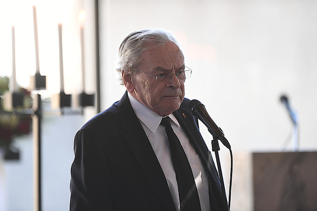 <p>MINNEORD: Torkjell Berulfsen jobbet med Knut Borge i mange år, og holder minnetale fredag.</p>