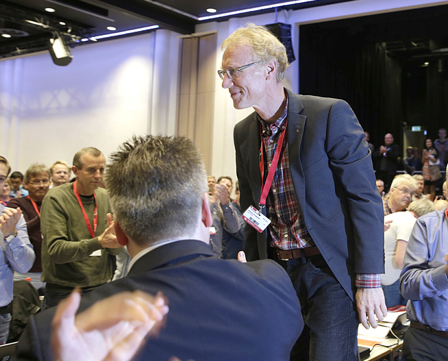 <p>AVVIST: Fellesforbundets nestleder Steinar Krogstad mener høyre har avvist problemstillingen i hele stortingsperioden frem til nå.</p>