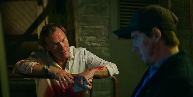 <p>NEW NORSK DRAMASERIE: Sven Nordin and Pål Sverre Hagen plays two of the lead roles in the new Norwegian dramaserien «It». But the two måtte out the slått of prime minister Erna Solberg in the battle for TV viewers, søndag evening.</p> <p>Photo: Johan Fredrik Bødker / Tordenfilm / NRK</p>