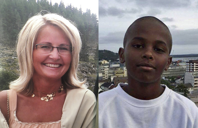 <p>BRUTALT DREPT: Tone Ilebekk (48) og Jakob Abdullahi Hassan (14) ble knivdrept 5. desember i fjor. Den 16 år gamle gutten var bare 15 da han begikk dobbeltdrapet. Privat</p>