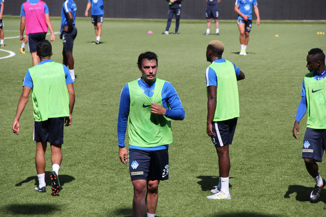 <p>TILBAKE: Vegard Forren på Molde-trening i forrige uke.</p>