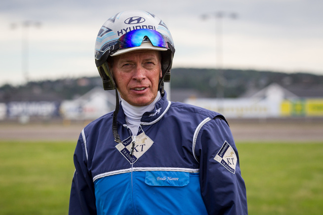 <p>BANKERKUSK: Frode Hamre har en god vinnersjanse i Kriteriet med en feilfri Vainqueur R.P.</p>