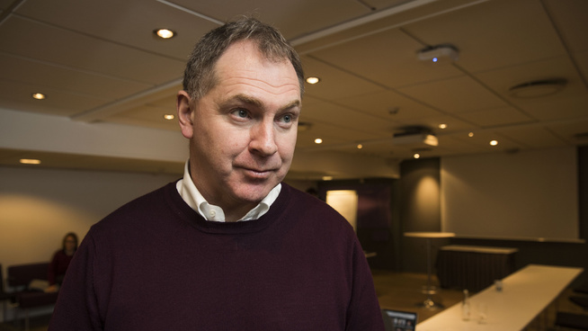 <p>– FOR MAKTGLAD: Slik beskriver Hans B. Skaset tidlgiere generalsekretær Inge Andersen.</p>