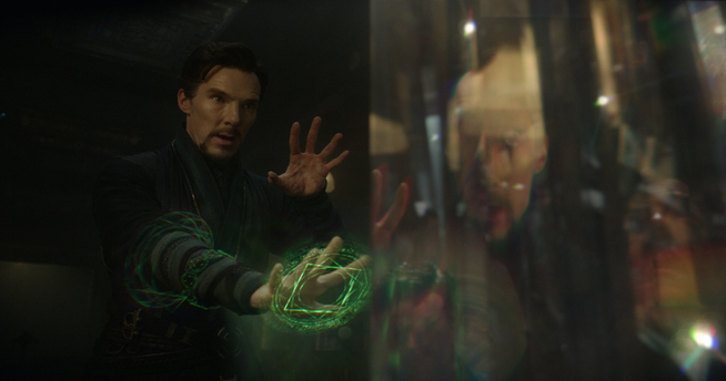 <p>DIFFERENT SUPERHERO: Benedict Cumberbatch in the role of the arrogant Doctor Strange.</p>