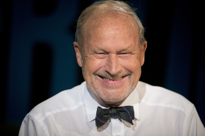 <p>STERKE MENINGER: Per Fugelli fotografert under intervjuet med VGTV.</p>