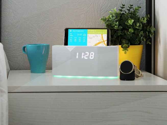 <p>INTELLIGENT RADIO: Witti Beddi gjør mye mer enn å vekke deg. Foto: PRODUSENTEN</p>