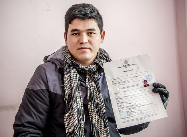 <p>ALDERSTESTET: Ali Jafari, oppgir alder: 17, UDI-test: 19.</p>