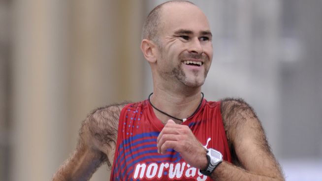 <p>HAR VM-GULL: Trond Nymark fikk til slutt VM-gull fra 2009.</p>